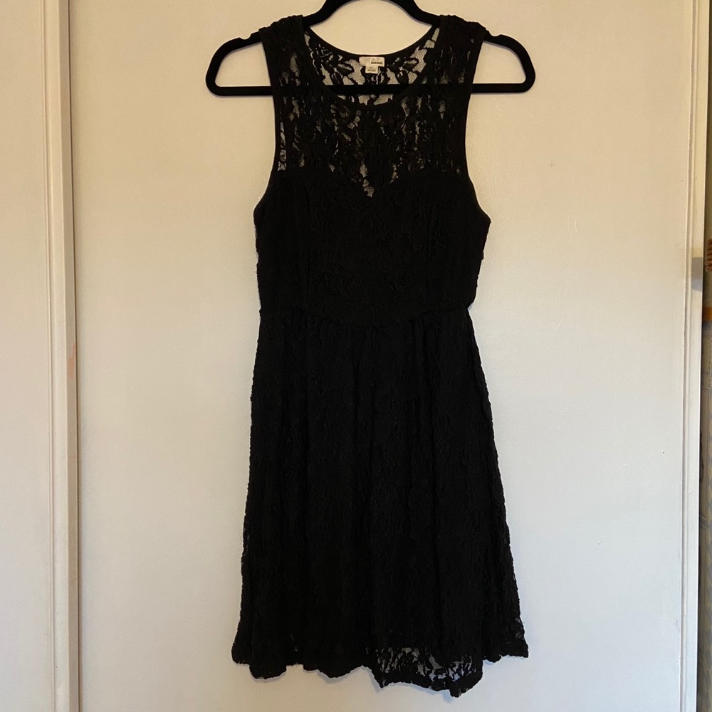 Garage lace skater dress